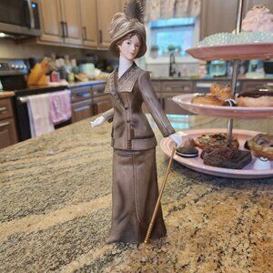 Home Interiors Woman Figurine